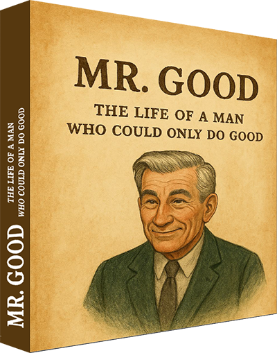 Mr. Good - A Children Story by Romena Jonas, July 2025, Presented by Ms. Megan S. Muirbrook.